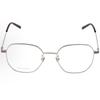 Gucci GG1125OA-003 Silver Metal Eyeglass Frames for Men and Women - Luxury Optical Glasses