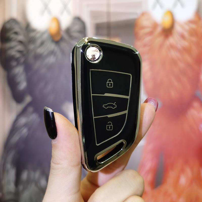 

Elegant VVDI KD Car Folding Key Case: Stylish, Premium Protective Shell & Remote Cover for Women