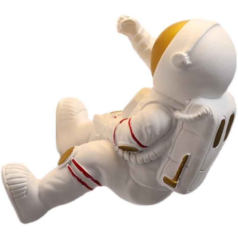 Nordic Modern Children's Astronaut Moon Wall Lamp - Minimalist Cartoon Bedroom Bedside Light