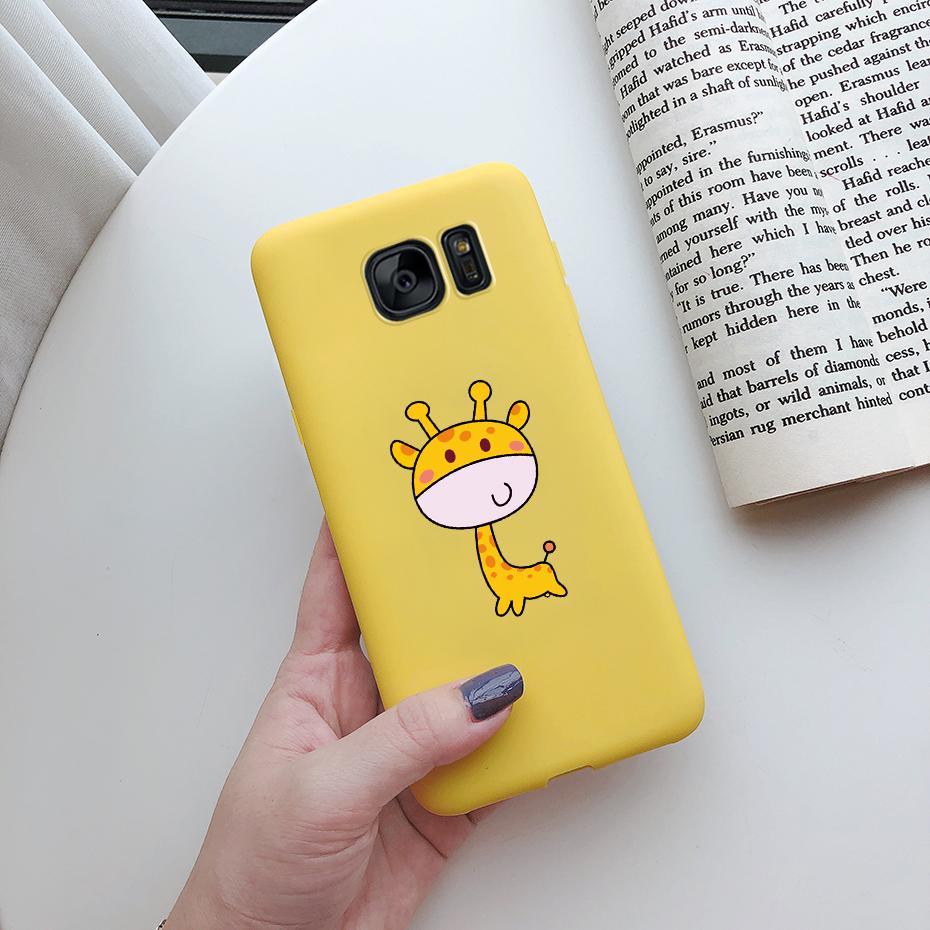 case for samsung galaxy s7 edge s7edge s 7 edge G930 G935F samsung s7 case phone silicone cute soft protective back cover cases