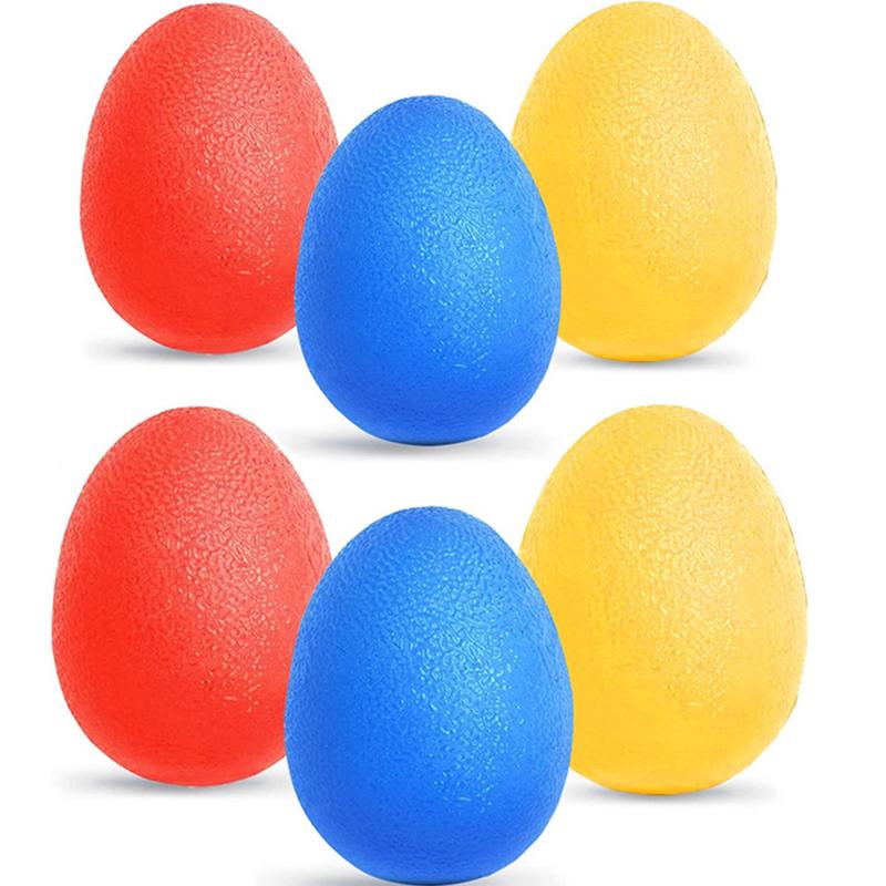 Egg Hand Grip Strengthener Physical Therapy Sensory Toys For Adhd And Anxiety Adults Kids Relaxation And Stress Relief Gifts
