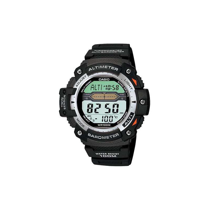 

Casio 100 метрів водонепроникний кварцовий механізм гумовий ремінець японський та корейський годинник чоловічий годинник сірий циферблат SGW-300H-1A сірий колір