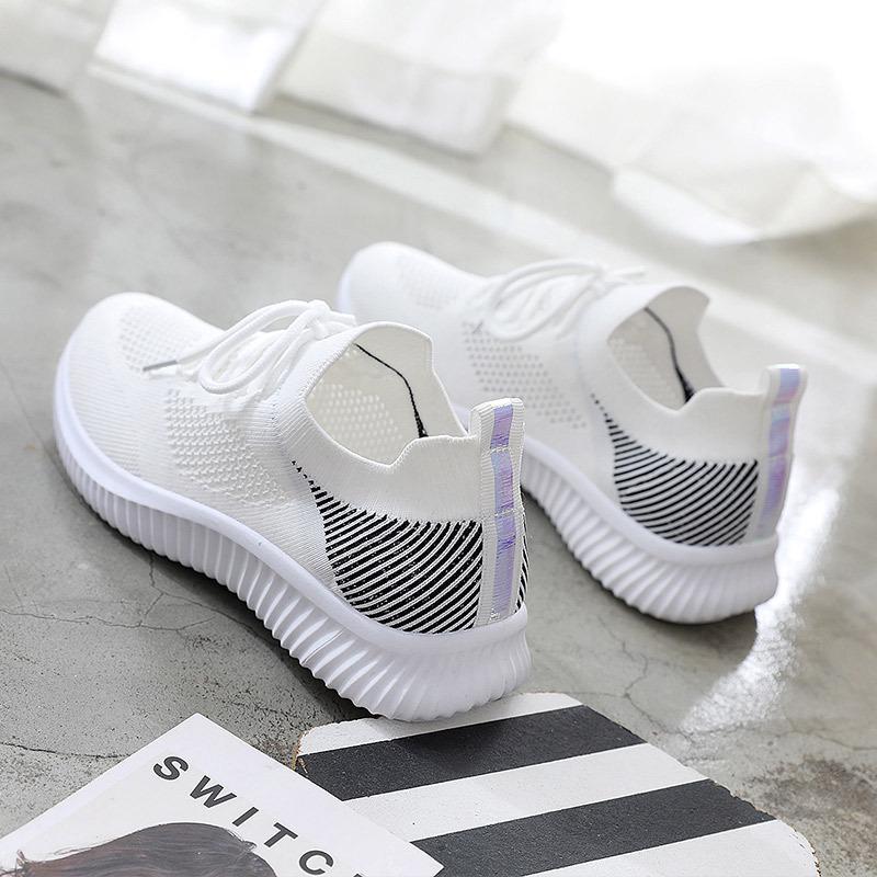 2025 Women's Summer Mesh Shoes Outdoor Breathable Walking Shoes Casual Comfort Sneakers Trendy New Ladies Flats Zapatos Mujer