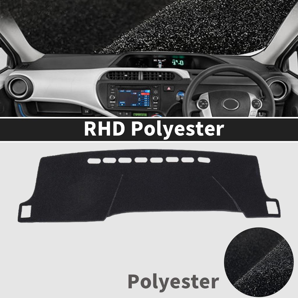 Fit for Toyota Aqua Prius C NHP10 2019-2012 Dashmat Dashboard Cover Pad DashMat Sunshade Protective Carpet Leather Accessories
