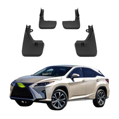 4 STÜCK Auto Schmutzfänger Spritzschutz Kotflügel Auto Schmutzfänger Kompatibel mit LEXUS RX RX350 2016 2017 2018 2019