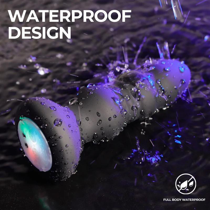 Thrusting Male Prostate Massager Anal Vibrator Wireless Remote 10 Modes Telescopic Silicone Butt Plug Adult Sex Toys For Men Gay