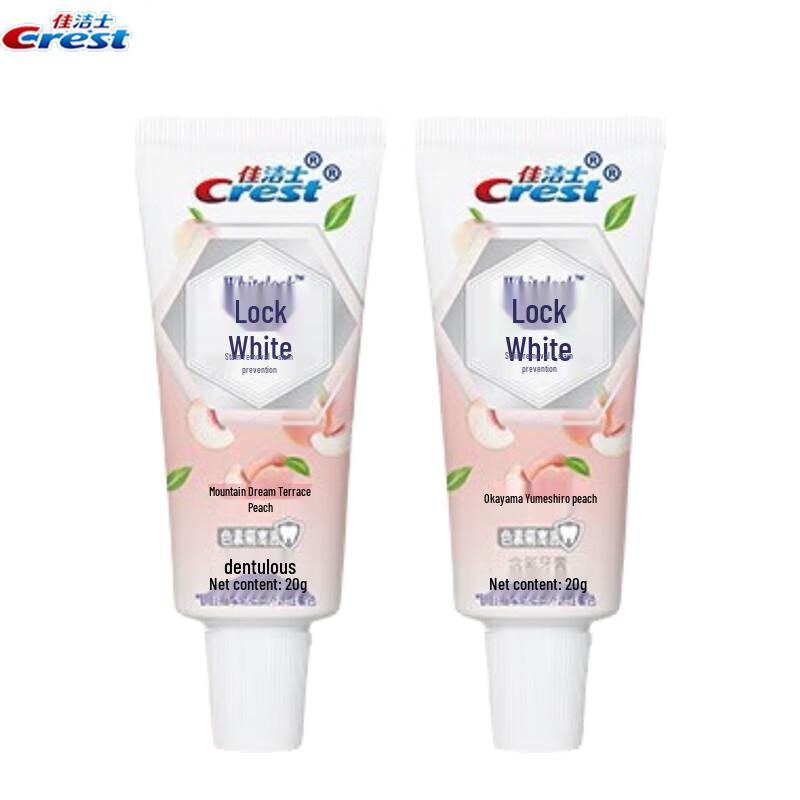 

Crest Okayama Peach Travel Toothpaste