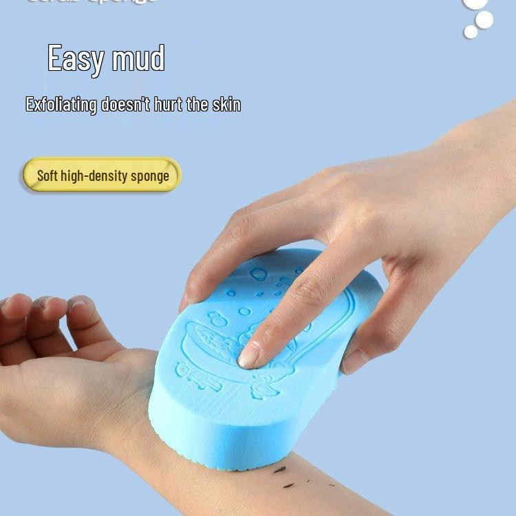 Newcomers: Get 2 children's exfoliating bath towels for bath time. Special for babies and infants.