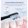 Smart Electric Toothbrush Rechargeable With 6pcs Replacement Head USB Tooth Brush Clean Whitening Sonic Toothbrush