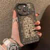 Floral Pattern Carpet Phone Case for iPhone 14/15/16 Pro and iPhone 13