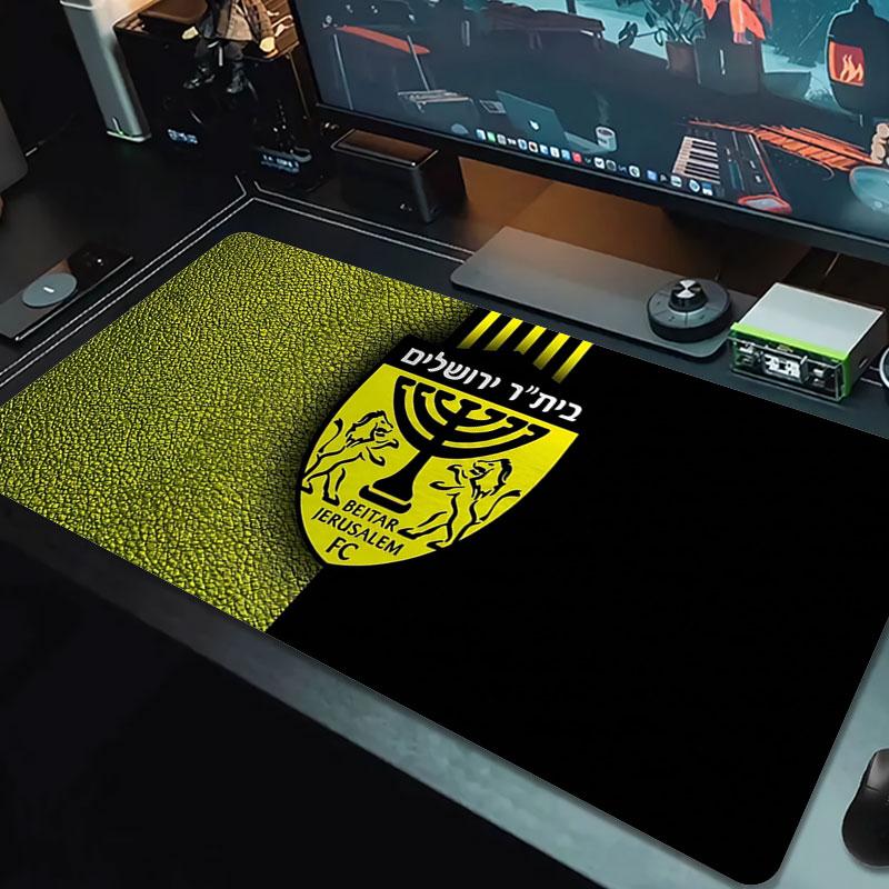 Beitar Jerusalem F.C Large Size Mouse Pad Large Gaming Table Cushion Non-slip Laptop Tablet Big Mousepad XXL Mat Mini PC Playmat With Lock edge