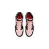 Air Jordan 1 Mid GS Fekete Rózsaszín Bíbor Gyerek Sneakerek Atmosphere Infrared-23 554725-604