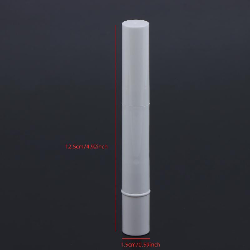 White Empty Nail Oil Pen With Brush Tip Twist Pens Eyelash Growth Liquid Tube Cosmetic Lip Gloss Container