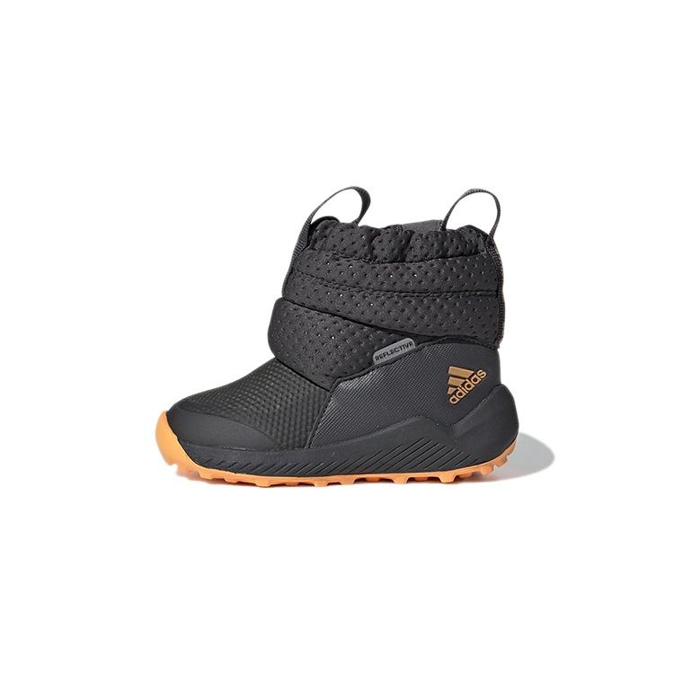 (TD) adidas Rapidasnow High-Top Snow Boots Black Baby G27180 EU 22