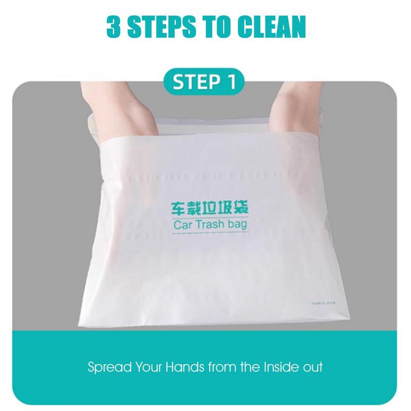 Aufklebbare Auto-Müllbeutel, auslaufsichere Wurfbeutel, 20/40 Stück, wasserdicht, stark belastbar, leicht zu kleben, tragbare Müllsäcke für