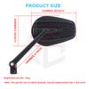 Motorcycle Side Rearview Carbon Fiber Mirror For Harley Sportster S RH1250s Nightster RH975 CNC Moto Accessories