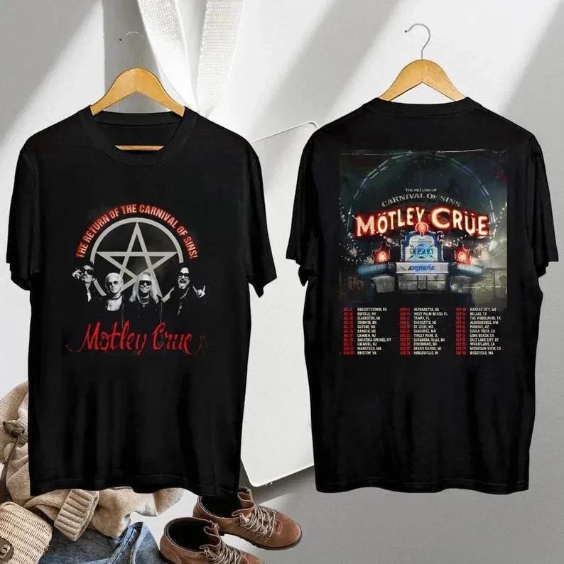 Mötley Crüe Announces 2026 North American Tour TShirt Unisex T-Shirt XXXXL