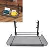Under Desk   Clamp On Storage Shelf Basket Cable Management Tray for Wire Router Power Strip