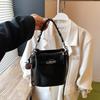 Herbst/Winter Retro Damen Wildleder Schulterhandtasche - High-End Mode Nische Bucket Bag