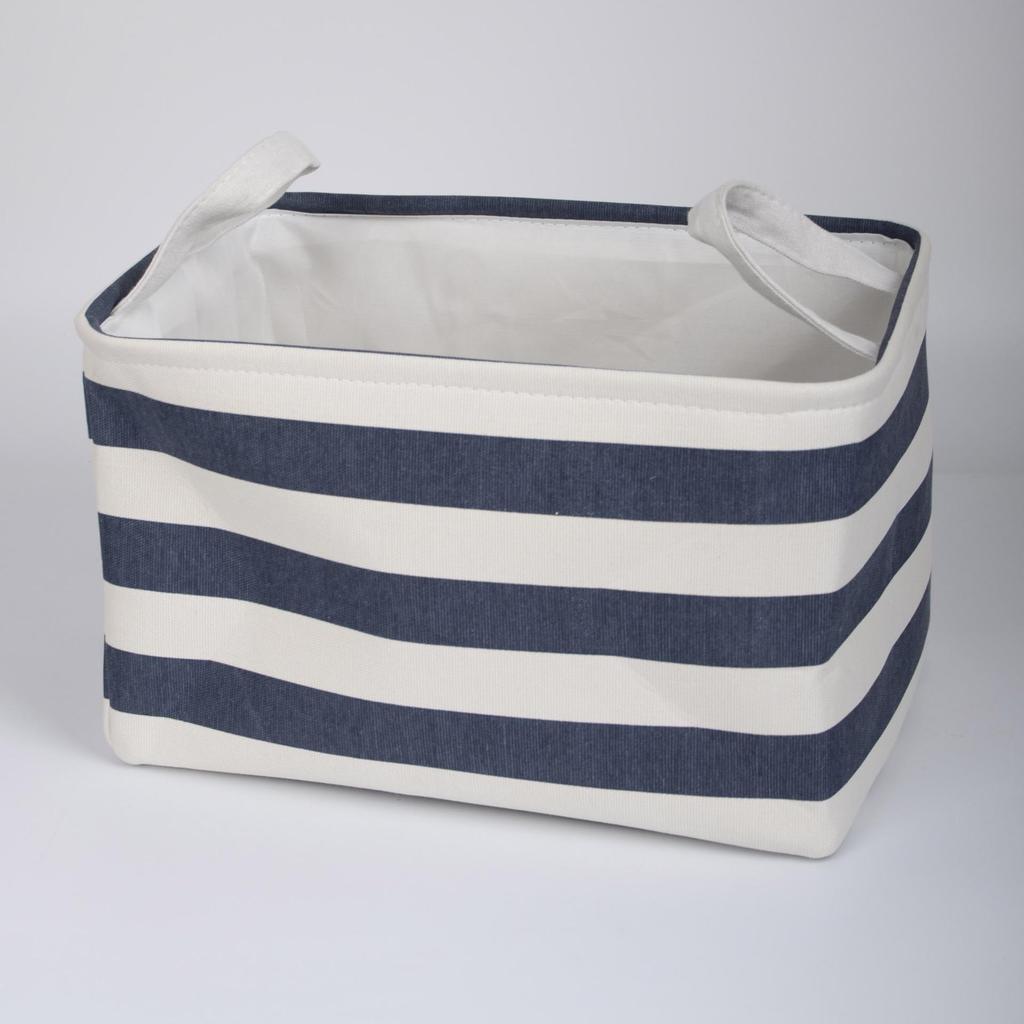 Simple Modern Canvas Desktop Storage Basket