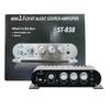 ST-838 HiFi 2.1-Kanal Stereo Bass Sound Verstärker Bass- und Höhenregelung 80W*2 Audioverstärker Schwarz Auto Heimverstärker