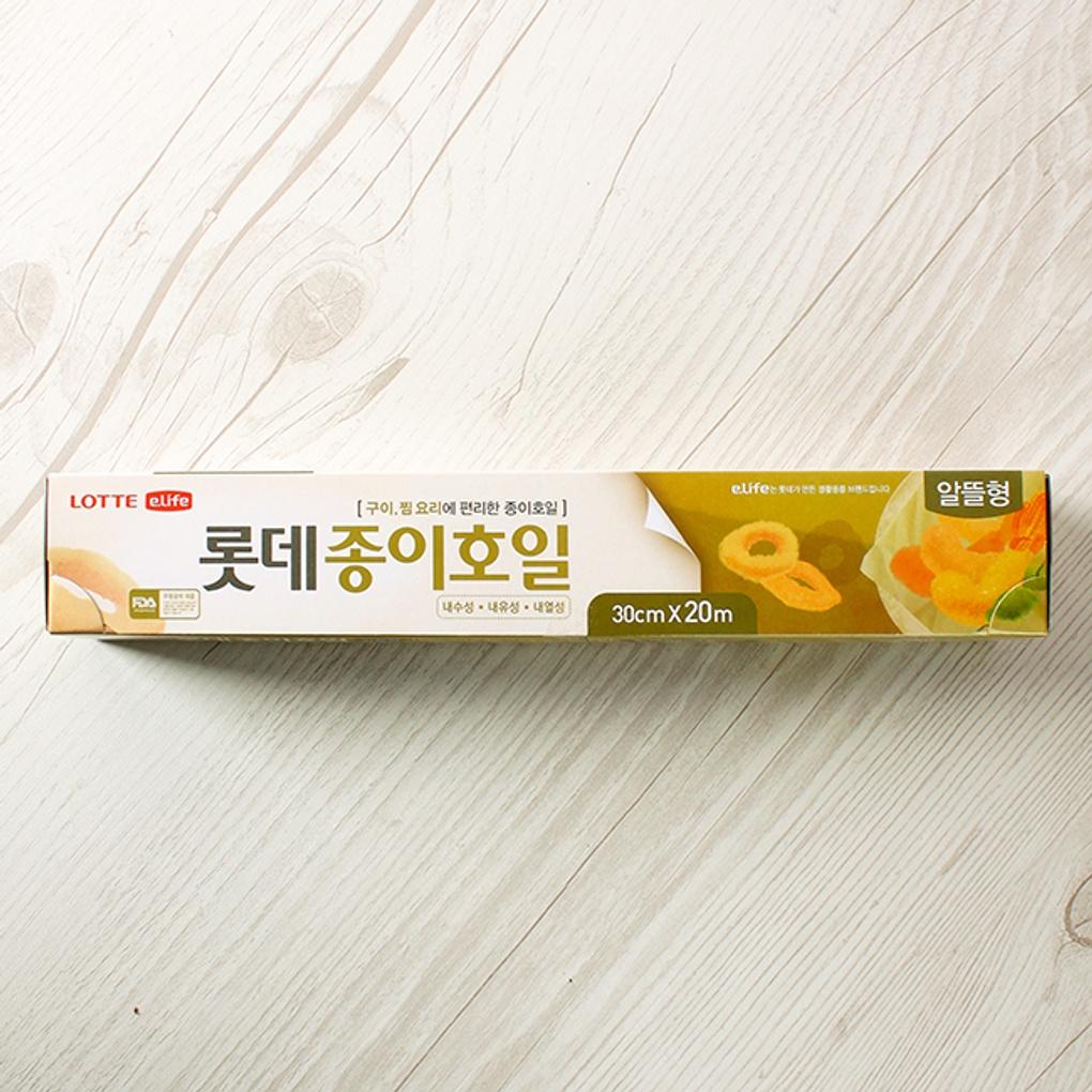 Lotte Papierfolie Wirtschaftstyp (30cmx20M) Runde Papierfolie