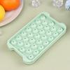 33 Hole Round Ice Cube Tray Plastic Style Ice Mold Refrigerator Spherical Diy Moulds Ice Ball Maker Kitchen Tools