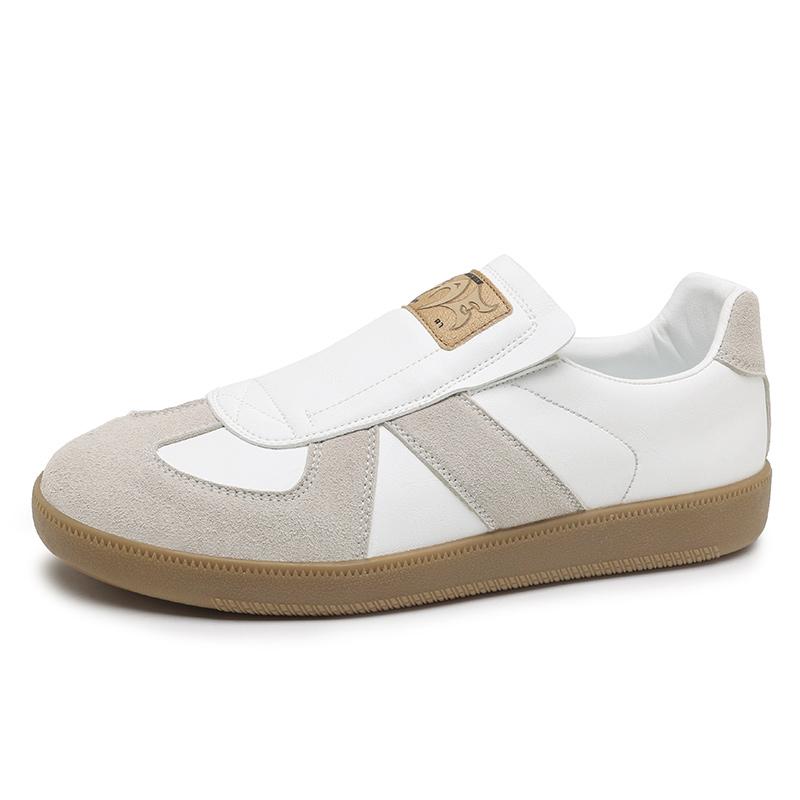 Fashion Youth Fashion Men's Leather Casual Shoes Simple Style Male Sneakers Outdoor Tenis Masculino All-match Men Skateboard Footwear