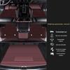 Genuine Leather Surround Car Floor Mats for AITO Huawei Wenjie M7 M5 M9