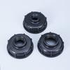 2Pcs S60x6 IBC Tote Tank Fitting Hose Drain Adapter 1/2inch 3/4inch 1inch Thread IBC Tank A Dapter Tap Connector Replacement