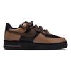 Nike Air Force 1 Galloping Into A New Journey Abrasion Resistant Low Top Skateboard Shoes Unisex Black Brown CW2288-001(Team691--)