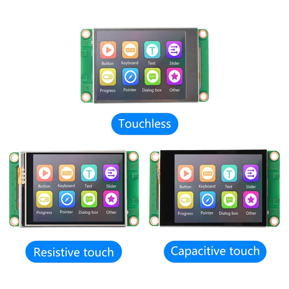 2.4 inch 320x240 TFT Intelligent Display Screen No Touch/Resistive Capacitive Touch Ultra Slim Embedded LCD Module SPI Port