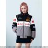 Herren Damen Motorrad Rennstil Winddichte Jacke Lässiger Biker Mantel Leichte Bestickte Retro Sport Oberbekleidung