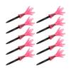 10pcs Plastic Golf Tee Ball Holder Adjustable Height Stable Practice Aids Accessories Gift for