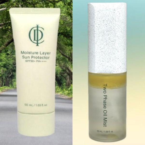 Incellderm cosmetics basic 2-piece set (oil mist + calming gel) + free gift, 1 set