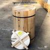 Fir Wood Horizontal Beehive with Inner Lid - Traditional Soil-Raised Design