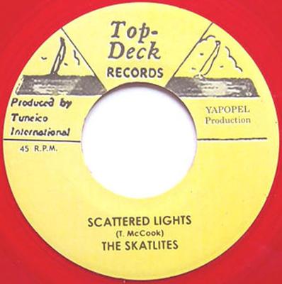 7-Zoll Schallplatte SKATLITES - Scattered Lights NONE Jamaika Reggae, Ska & Dub Gebraucht