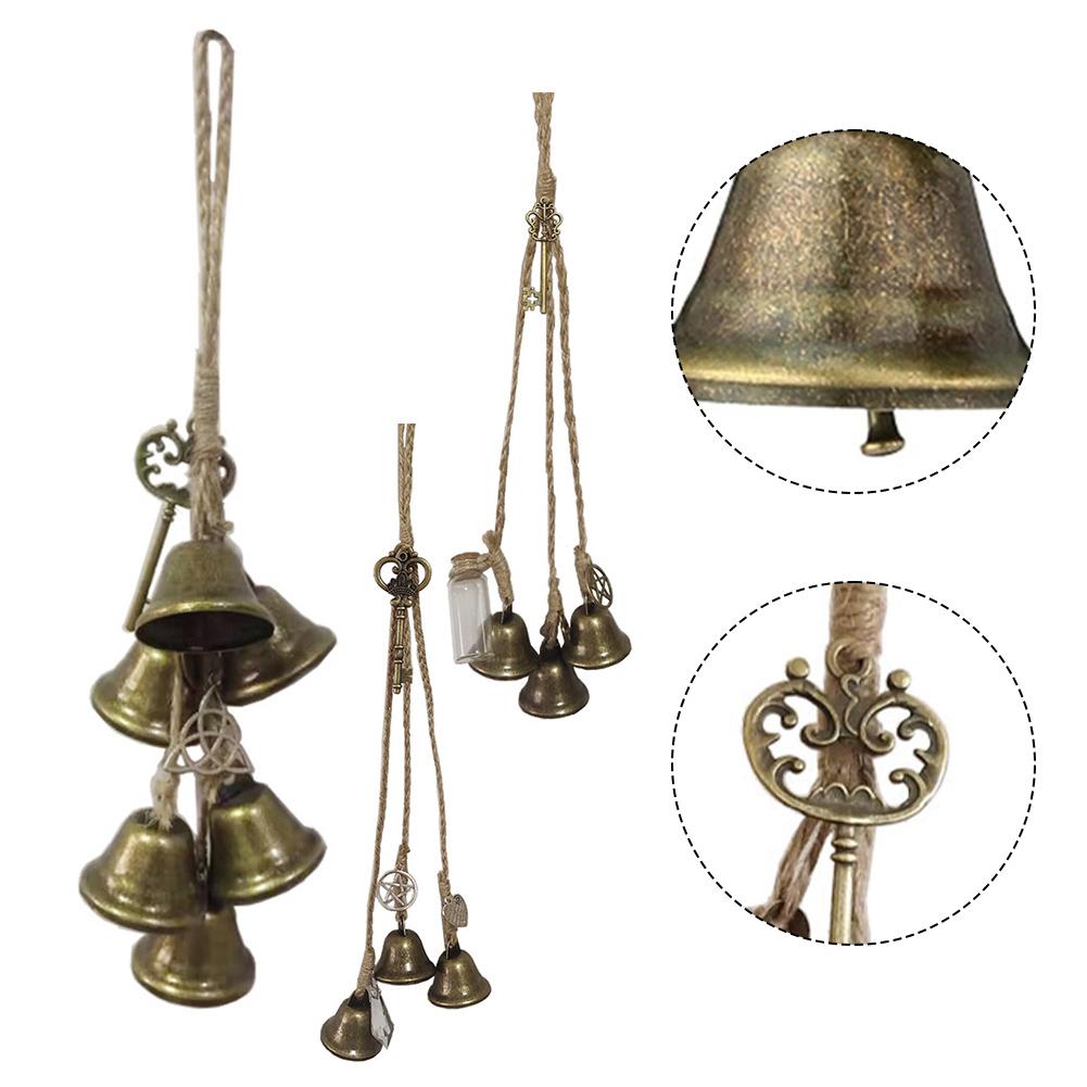 Wind Chime with For Witchcraft Symbol Purifies Environment Suitable for For Witchcraft Enthusiasts Sturdy Iron Construction
