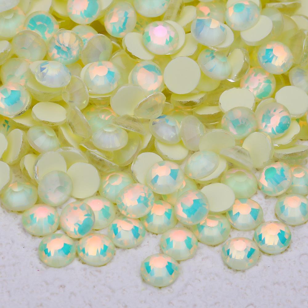 Weichen Fluorescent Protein Drill, Flat Bottom Drill Glass Rhinestone Neon Light Diy Luminous Nail Art Jewelry Nail Drill