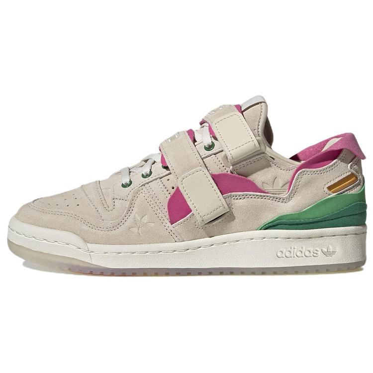 FiSN x adidas originals Forum 84 Low  Light Brown Green Pink  Men s GY2417 EU 37⅓