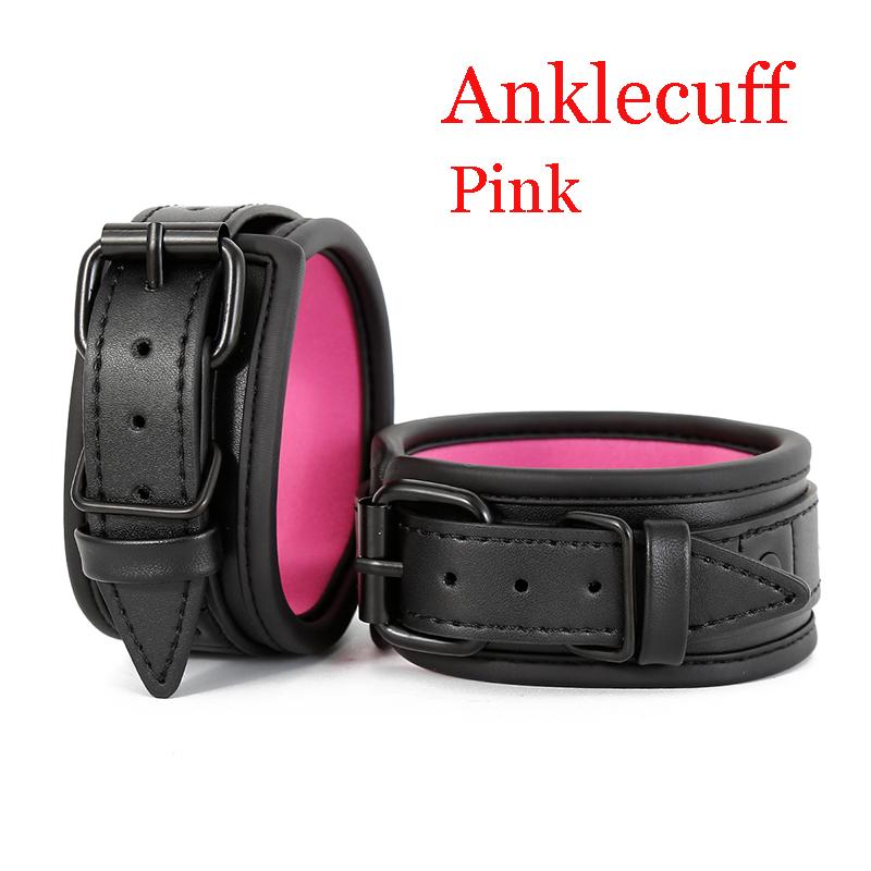 Sexy Adjustable Leather Handcuffs For Sex Toys For Woman Couples Bdsm Bondage Restraints Slave Ankle Cuff Adult Toys