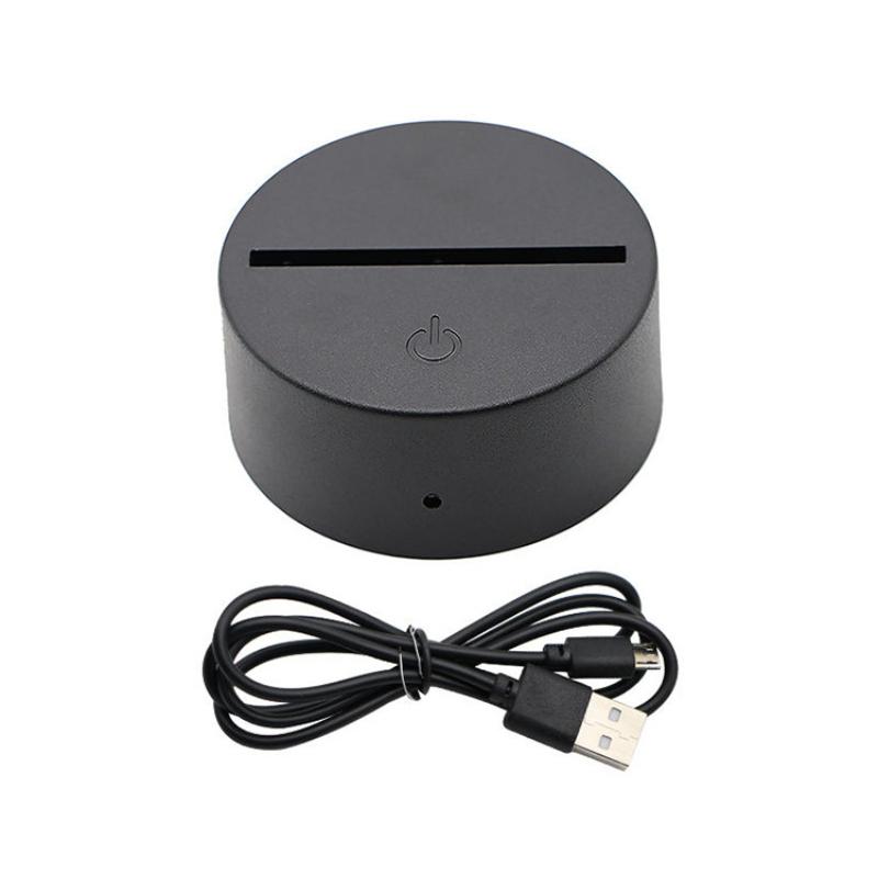 

Креативный ночник USB украшение ночник сенсорный выключатель подставка для лампы держатель сенсорный диммируемый подставка для лампы подарки на день рождения