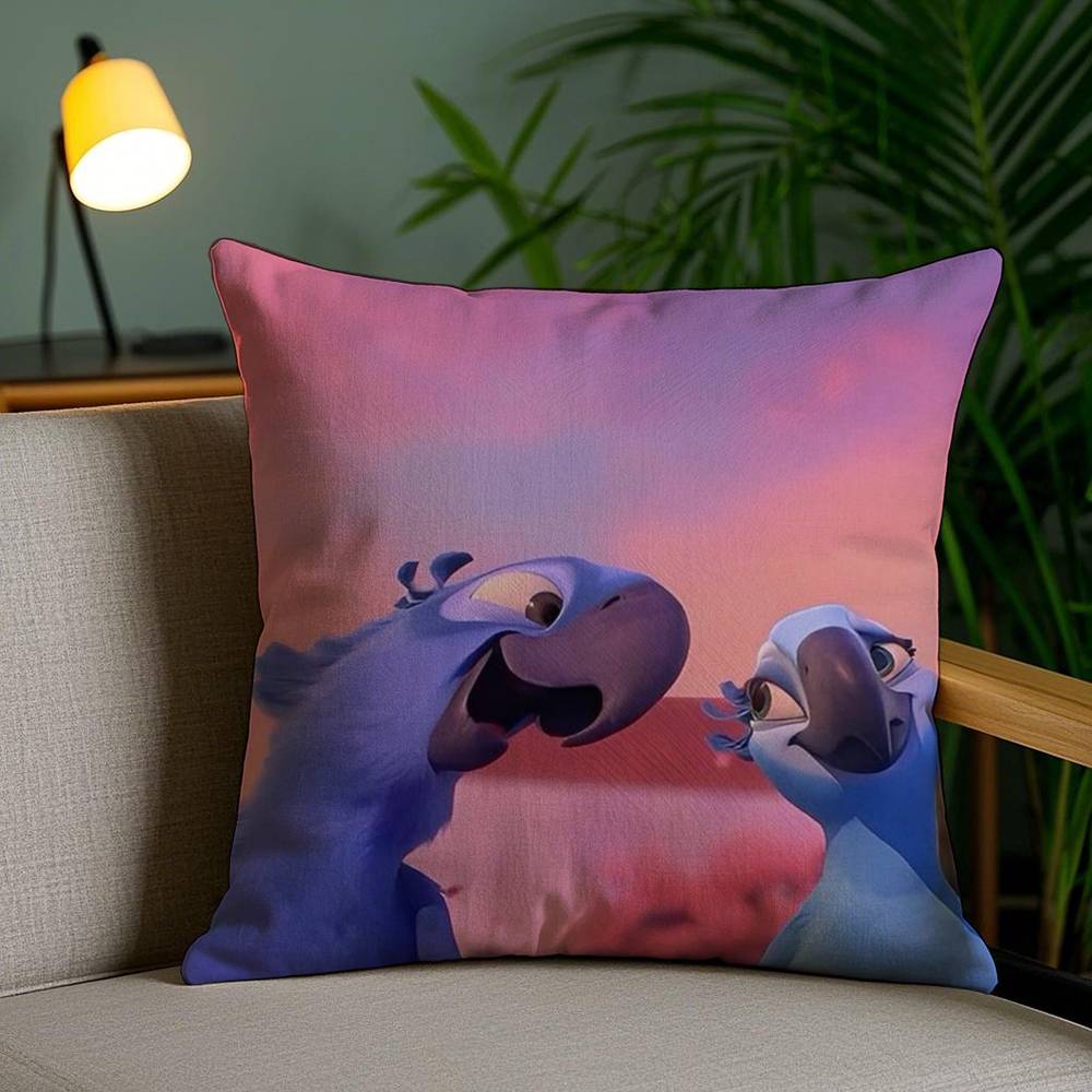 R-Rio A-Adventure Pillow Case Anti-dustmite Invisible zipper Sofa Bed