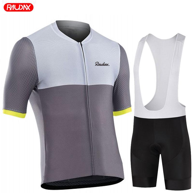 2026 Summer Breathable Cycling Suit Set Raudax Men Quick-Dry Mountain Bike Cycling Clothing Ropa Ciclismo Verano Triathlon Cycling Wear