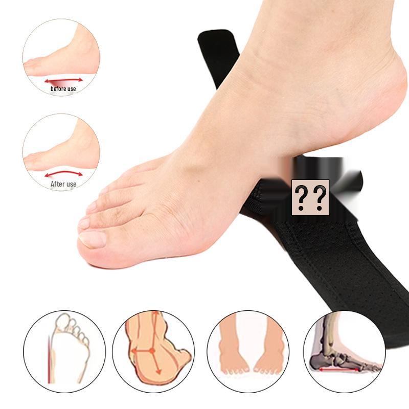 Adjustable Breathable Flat Foot Arch Support Pad for Knock Knees and Out-turned Legs Insole