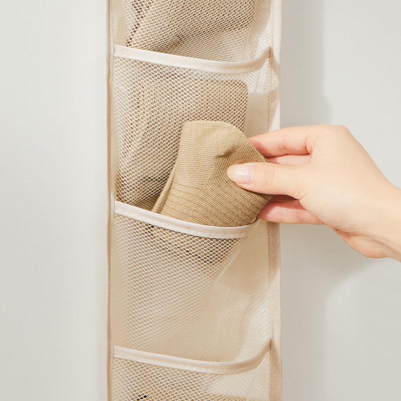 Underwear Storage Hanging Bag, Underwear Socks Locker Storage Bag Behind The Door, Double-sided Storage Bag Wardrobe Storage Bag