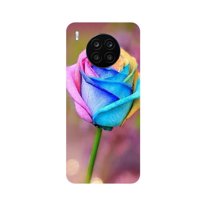 Custodia per Honor 50 Lite Calcio Custodia posteriore in silicone morbido per Honor 50 Lite Cover per telefono per Honor 50 9S 9A 9C 9X Lite etui Bumper