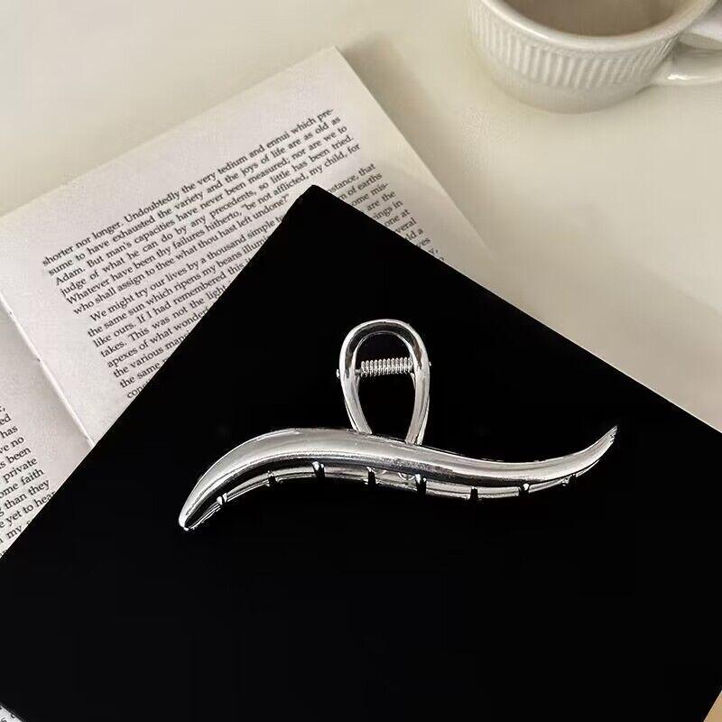 

Корейские S-образные заколки-крабы для волос для женщин, винтажные металлические шпильки для волос, заколки для волос, заколки-бабочки, модные аксессуары для волос для девочек, головной убор