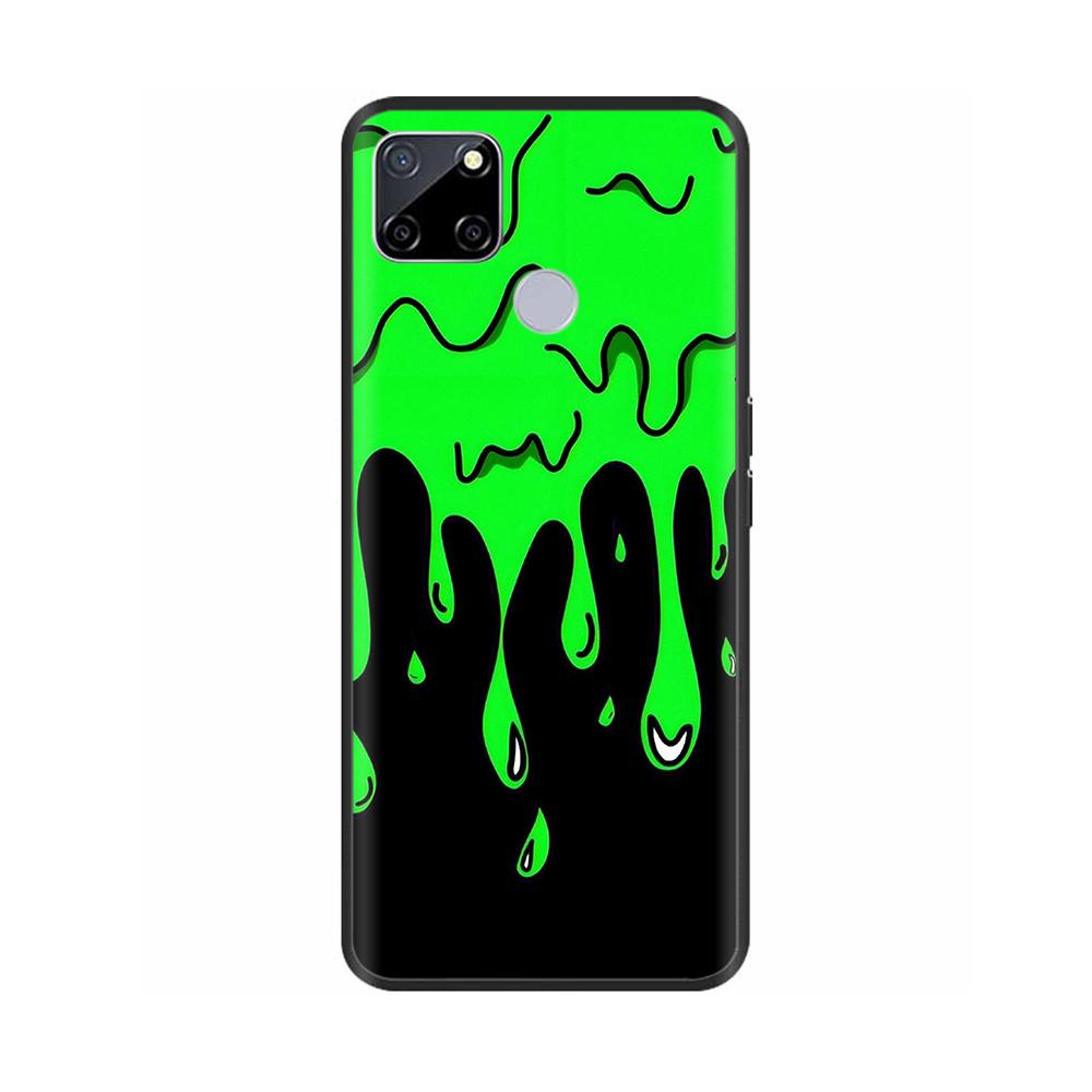 Case For Realme C25 C25s Coque Realme 7i RMX2193 Soft Cartoon Silicone Fundas Phone Case For OPPO REALME C12 Capa Cover Bumper
