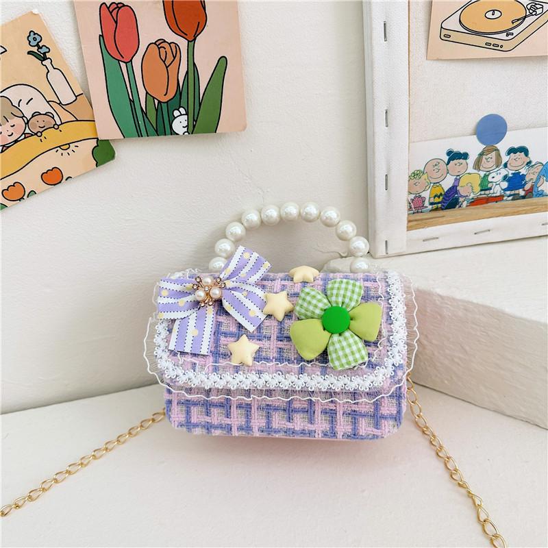 Childrens Bag Cartoon Girl Portable Mao Mao Strange Shoulder Slung Small Bag